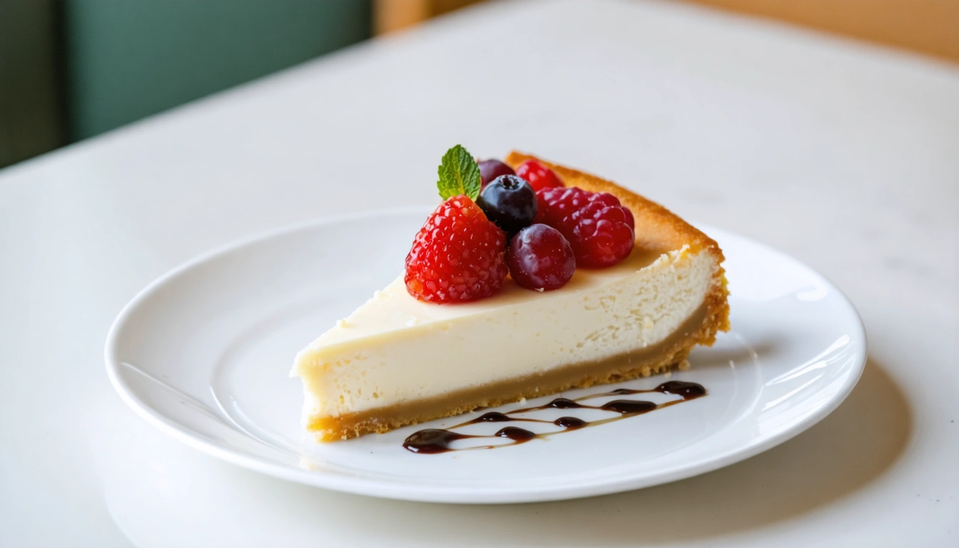 Cheesecake senza panna